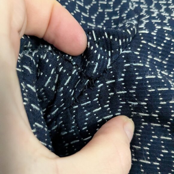 Rag & Bone Men's Slim Fit Navy Blazer with Embroidery Detail, Size 40 - Picture 7 of 9